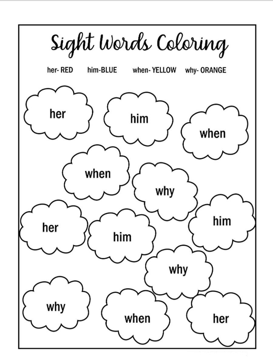 Lets Learn Sight Words Activity (123 Pages) - Image 2
