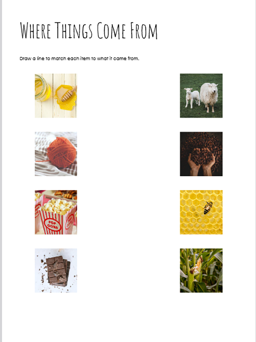 Montessori Paper Materials Cut Out And Matching (170 Pages) - Image 9