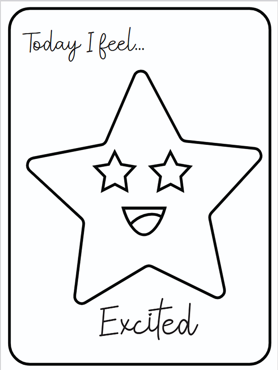 Emotion Coloring And Activity Book (45 Pages) - Image 4