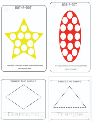 Shapes And Matching Activity Bundle (63 Pages)